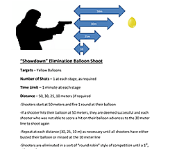 Showdown Elimination Handgun   Balloon Shoot.fw